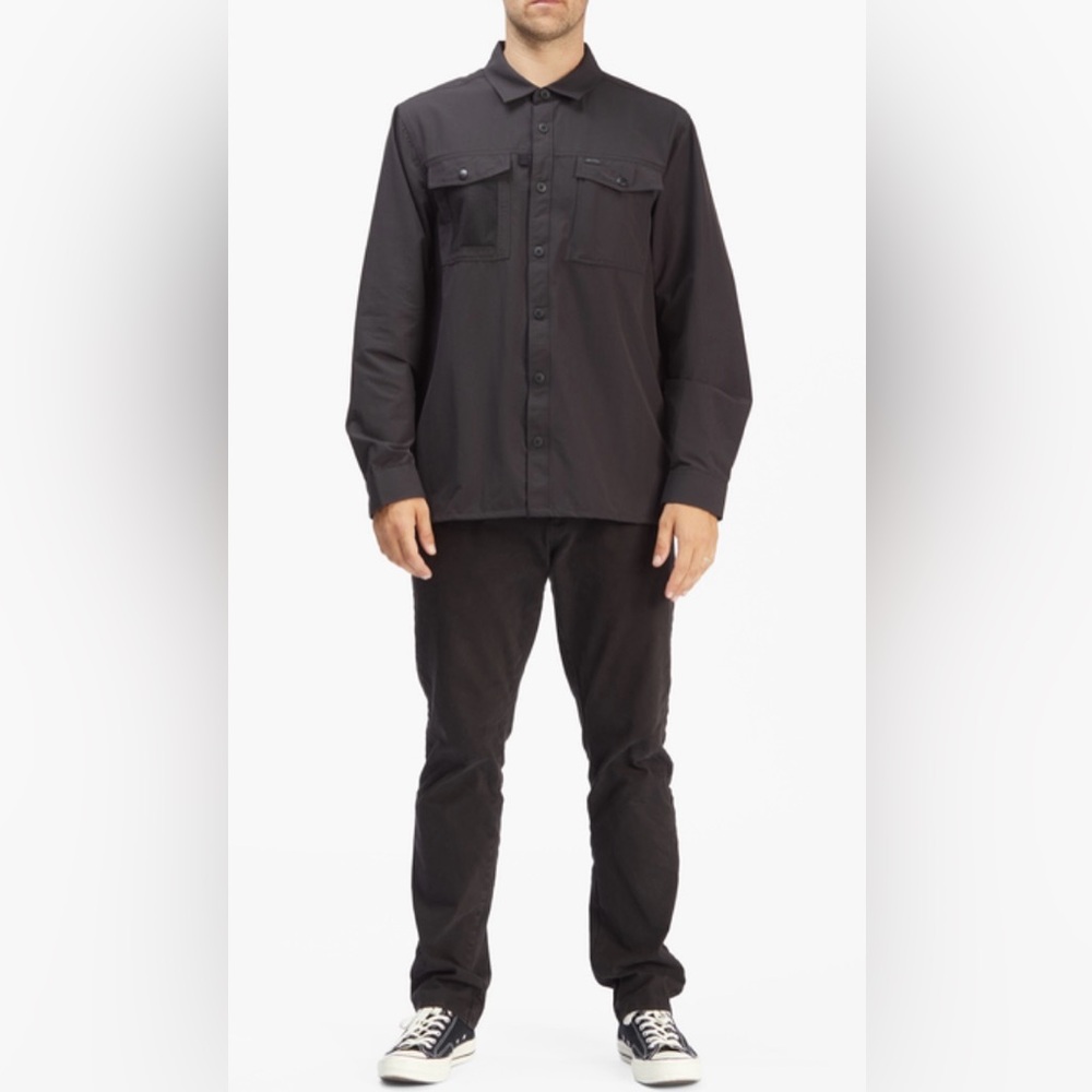 NWT Billabong ADIV Otis Surftrek Long Sleeve Mechanical Shirt